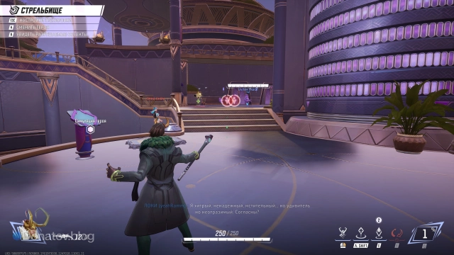 Так выглядит стрельбище в Marvel Rivals