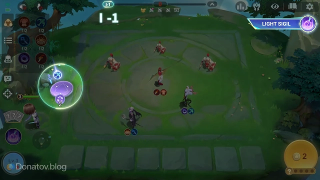 «Светлый сигил» командира Госсена в Magic Chess: Go Go