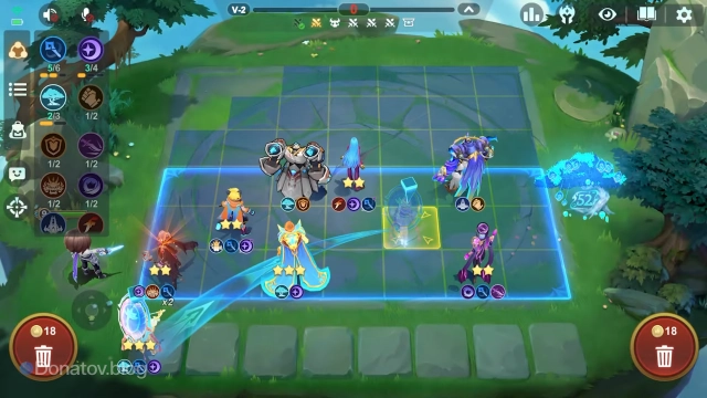 Геймплей командира Госсена в Magic Chess: Go Go