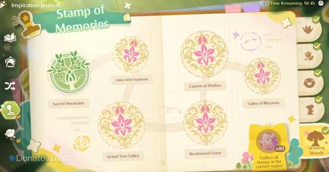 Wishing Woods Stamp of Memories