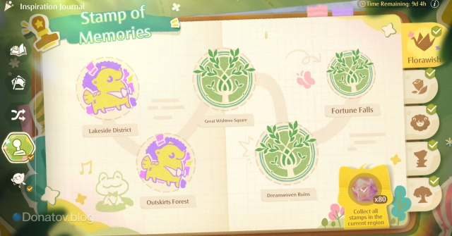 Florawish Stamp of Memories