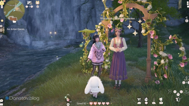 Fortune Falls Stamp в Infinity Nikki