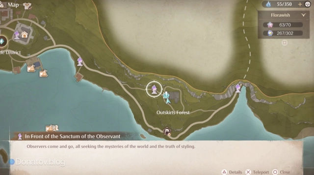 Outskirts Forest в Infinity Nikki