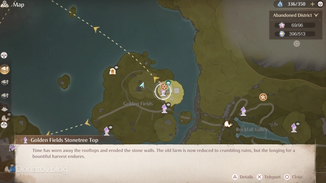 Golden Fields Stonetree Top