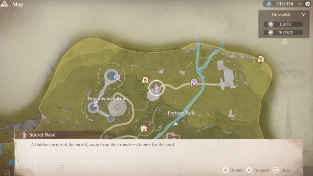 Fortune Falls в Infinity Nikki