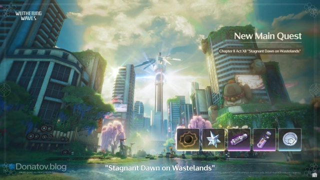 Сюжет версии 2.8 Wuthering Waves