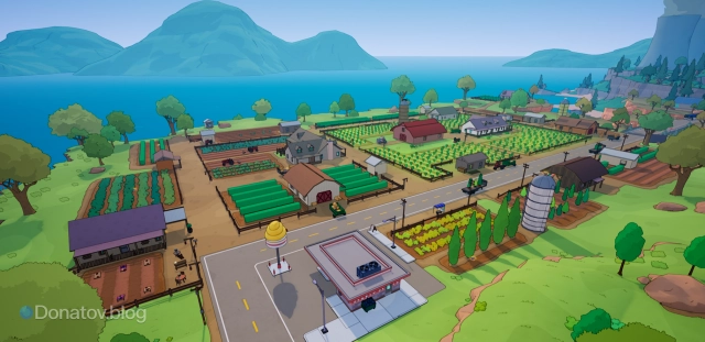 Иллюстрация «Фермы Клетуса» в Fortnite