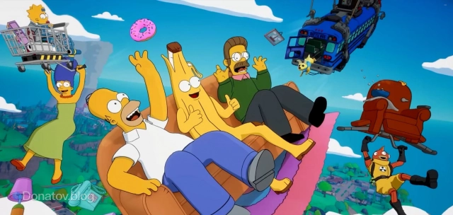 Иллюстрация экипировок боевого пропуска в Fortnite