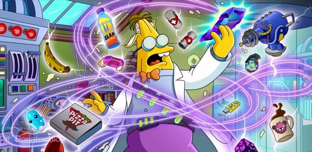 Иллюстрация Спрингфилдского банана в Fortnite