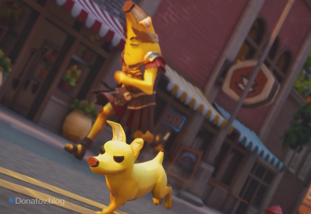 Иллюстрация «Спутников» в Fornite