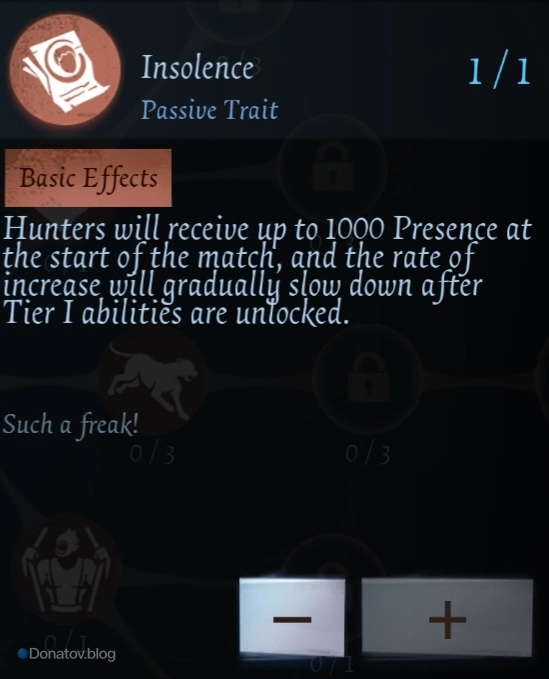 Insolence в Identity V