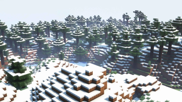 Как найти снежный биом в Minecraft — координаты, команды и советы
