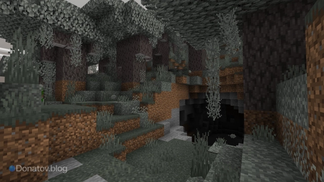 Бледный сад в Minecraft