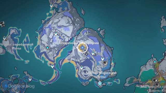 Точка начала квеста «Отголоски незавершённого прошлого»