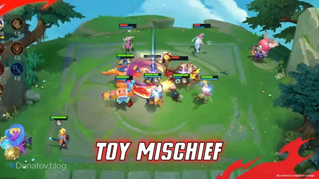 Геймплей «Игривого проказника» в Magic Chess: Go Go