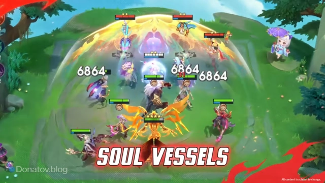 Геймплей «Сосудов души» в Magic Chess: Go Go