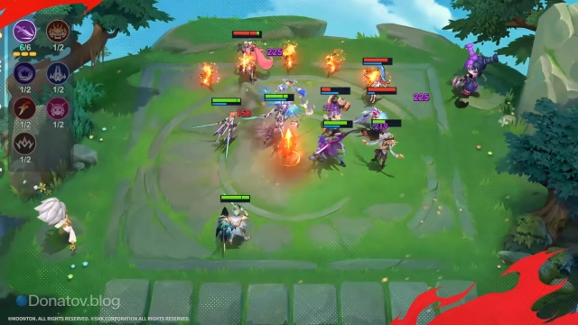 Геймплей «Проворного клинка» в Magic Chess: Go Go