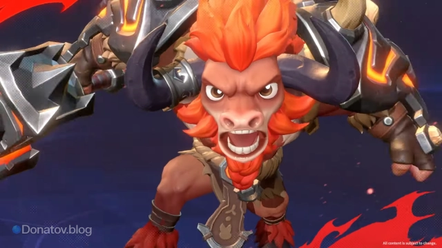 Первая анимация Минотавра в Magic Chess: Go Go