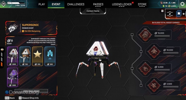 Магазин события «Сверхзвук» в Apex Legends