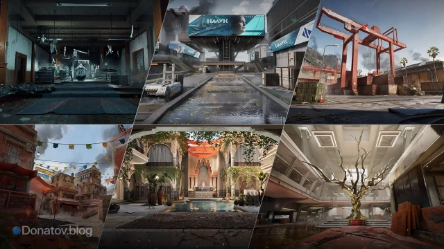 Новые карты режима «Горячая зона»