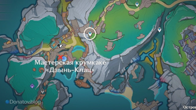 Точка начала квеста «Сортировщик проблем»