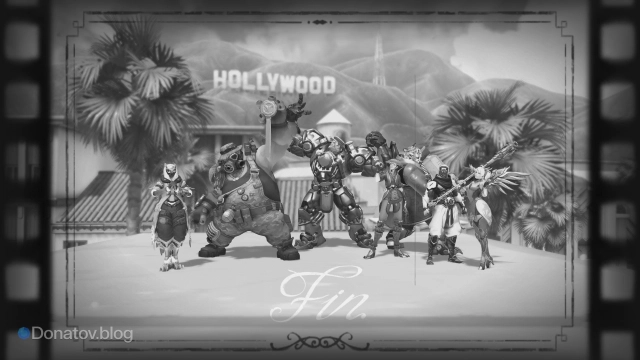 Особая тема команды победителей на карте «Голливуд»