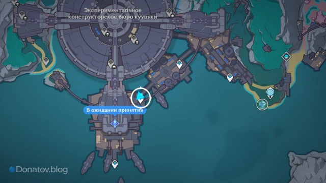 Точка начала квеста «Сапожник без сапог»