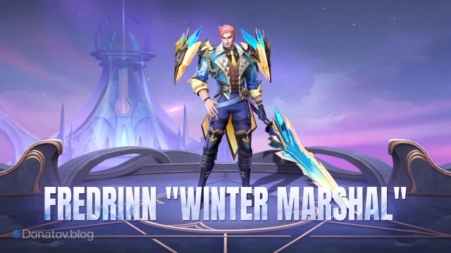 Окраска на Фредрина «Winter Marshal» в Mobile Legends: Bang Bang