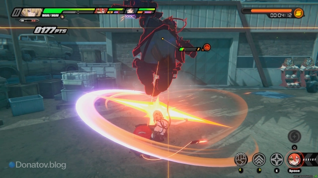 Удачный момент для парирования