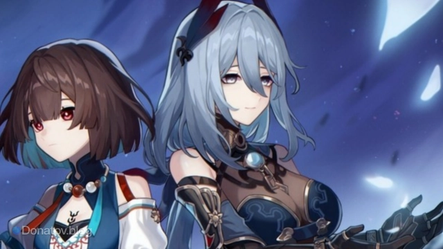 Ханья со своей сестрой из Honkai: Star Rail