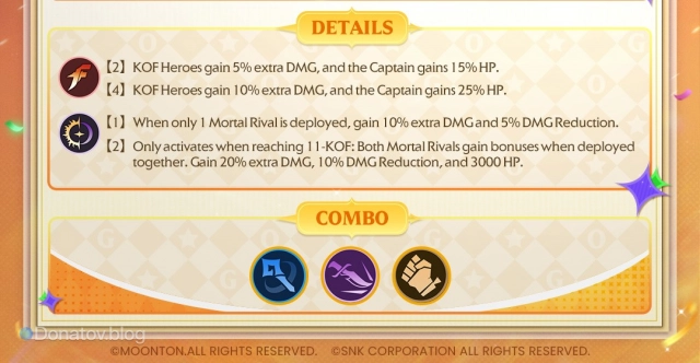 Рекомендации от разработчиков для взаимосвязей «KOF» и «Заклятые враги» в Magic Chess: Go Go