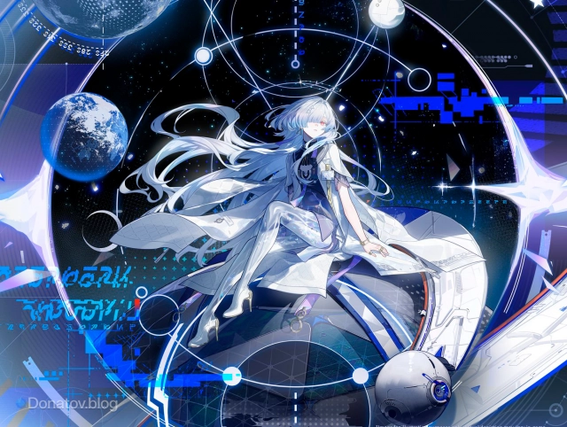 Сплеш арт Морни в Wuthering Waves