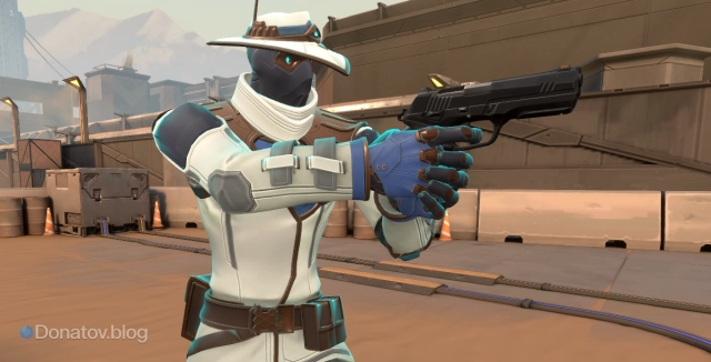 Иллюстрация агента Cypher в игре