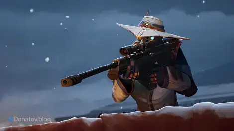 Иллюстрация Cypher из трейлера карты Icebox