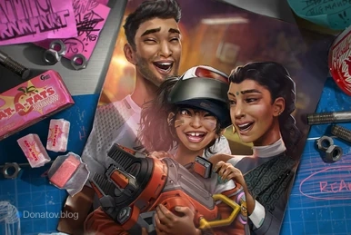 Детское фото Рампарт с родителями