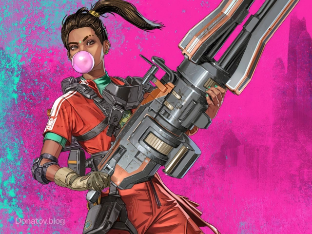Иллюстрация Рампарт в Apex Legends