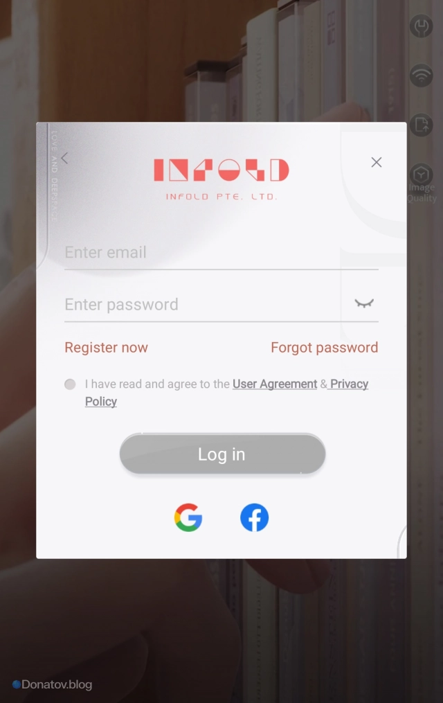 Вход по почте и паролю
