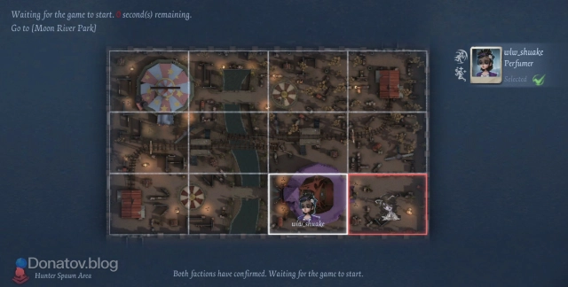 Выбор спавна в Solo Performance