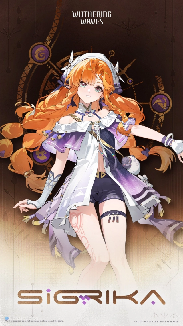 Анонс Sigrika в Wuthering Waves