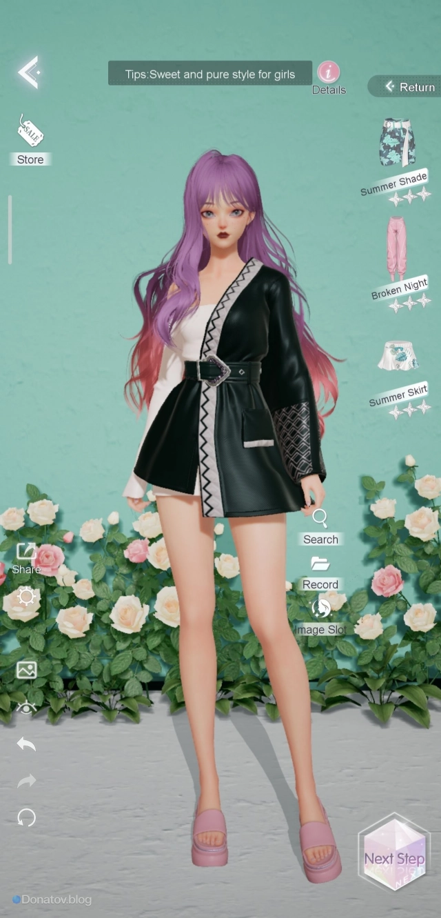 Редактор персонажа в Life MakeOver