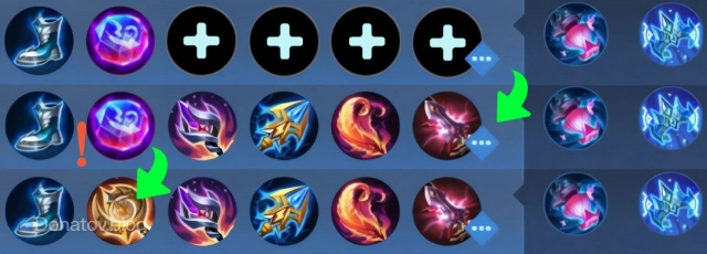 Порядок сборки для ранней игры