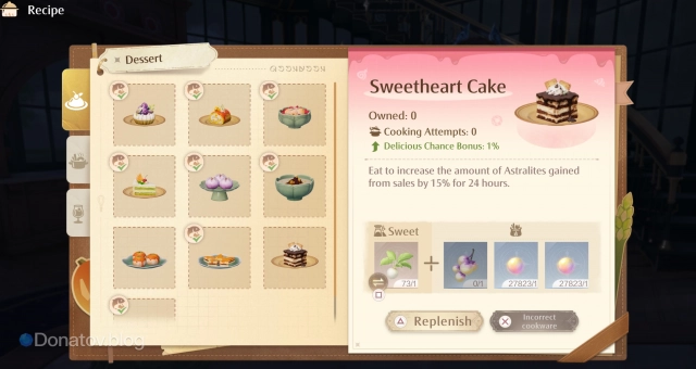 Sweetheart Cake в Infinity Nikki