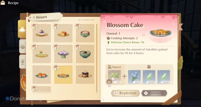 Blossom Cake в Infinity Nikki