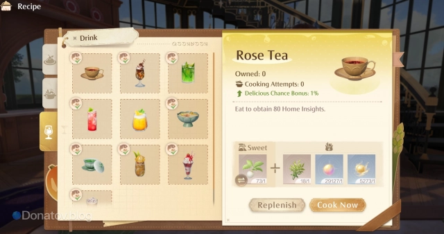Rose Tea в Infinity Nikki