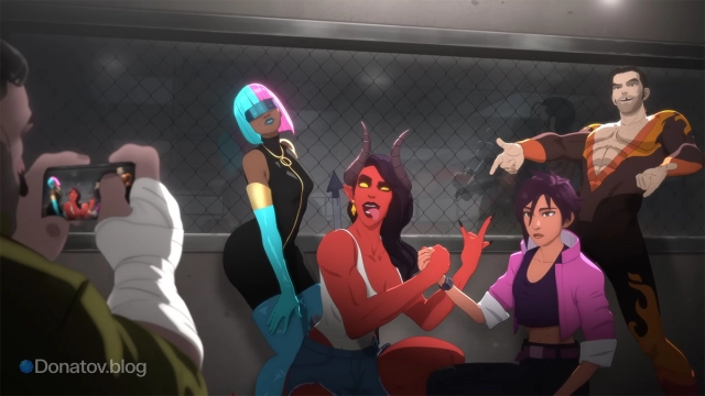 Иллюстрация «Я-Команды» из 4 эпизода Dispatch