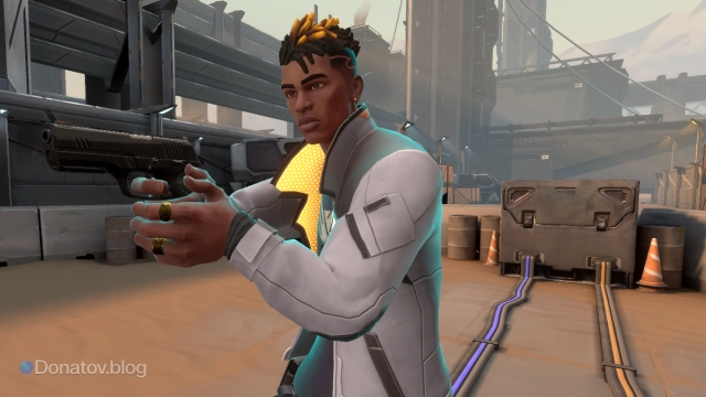 Иллюстрация Phoenix из Valorant