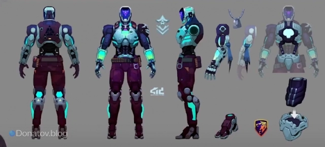 Внутриигровая модель KAY/O