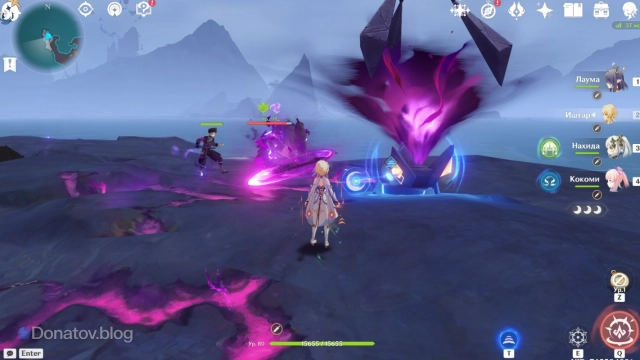 Сигурд помогает в бою