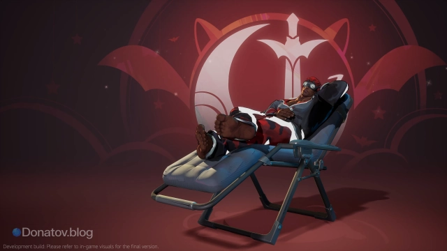 Блейд отдыхает в образе «Спокойное восстановление»