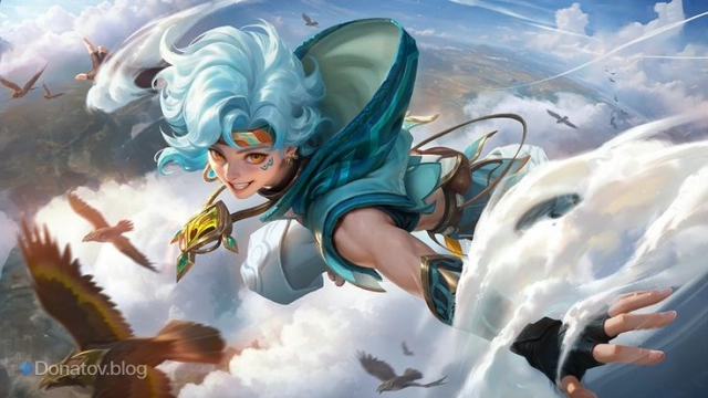 Облик нового героя Соры в Mobile Legends: Bang Bang